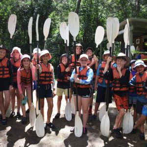 Northholm students enjoying an Outdoor Education camp